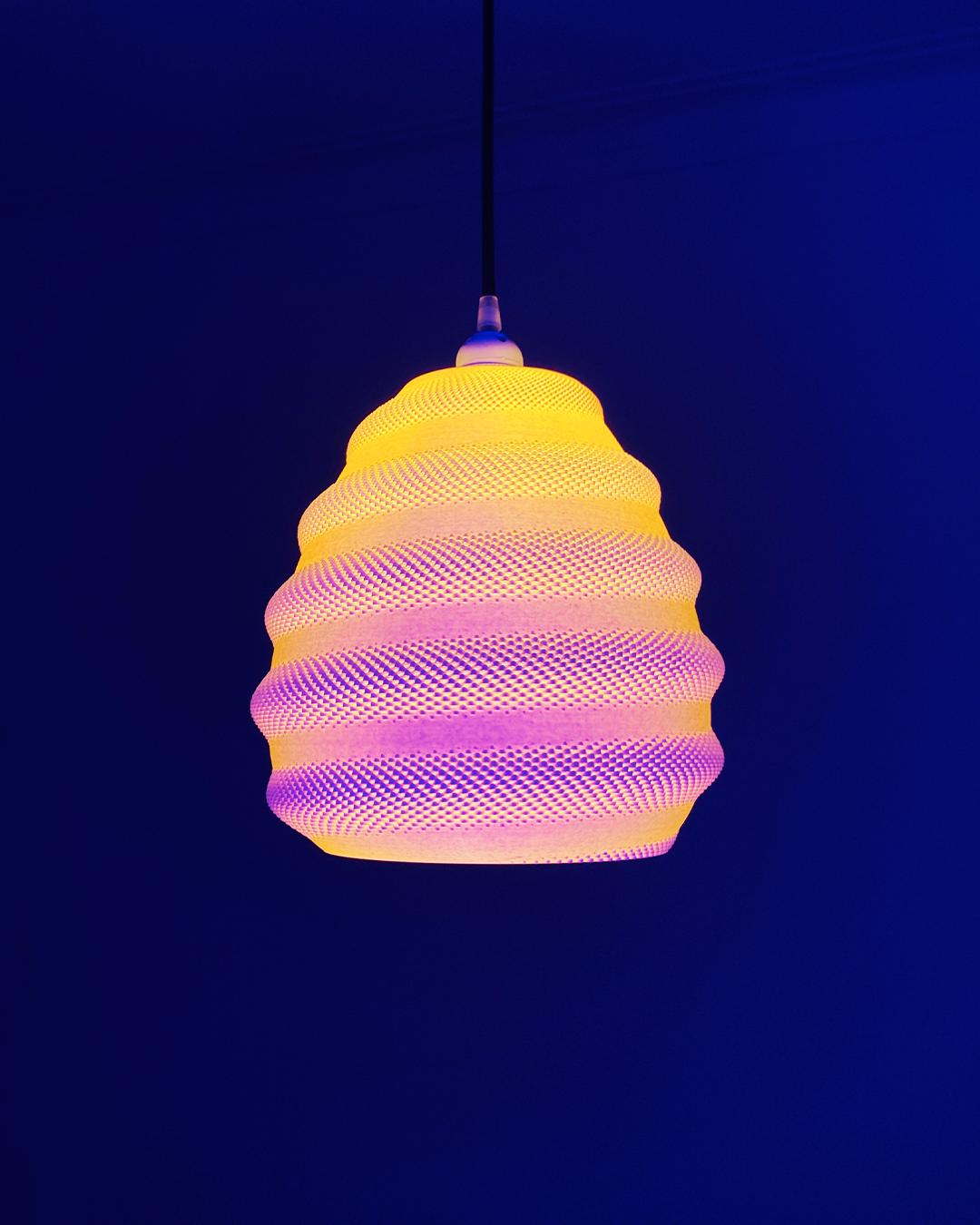 TORO | Modern Pendant Light - Custom Statement Chandelier Lampshade, Choice of Size and Color