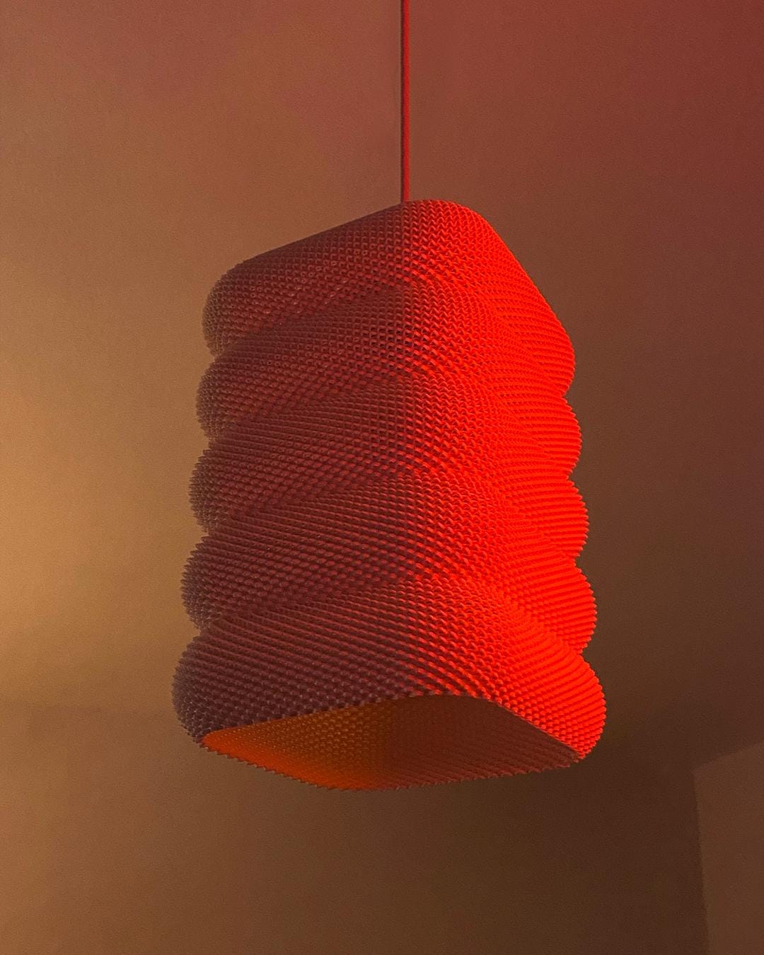 SARA | Bohemian Pendant Light Shade - Custom Statement Chandelier, Choice of Size and Colors