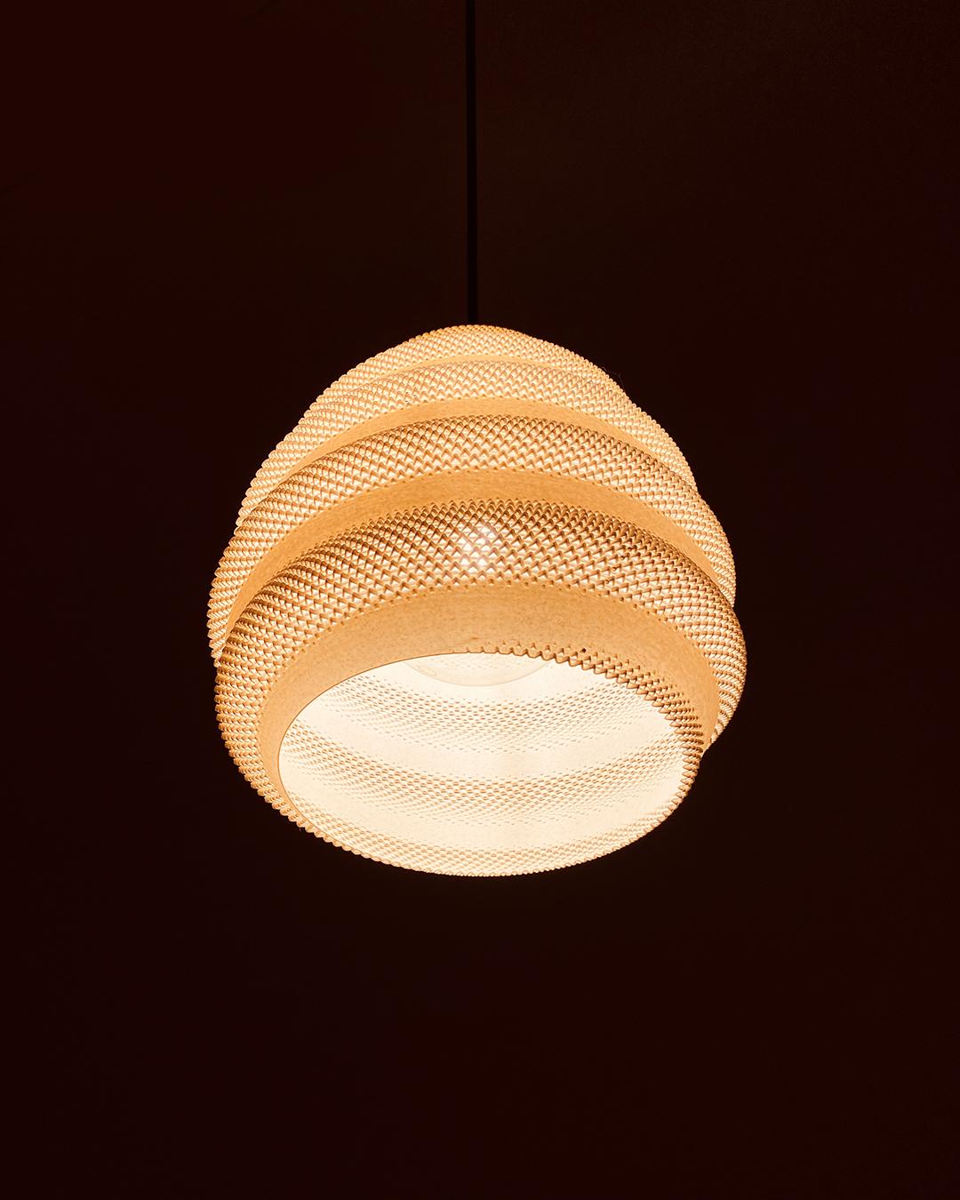 TORO | Modern Pendant Light - Custom Statement Chandelier Lampshade, Choice of Size and Color