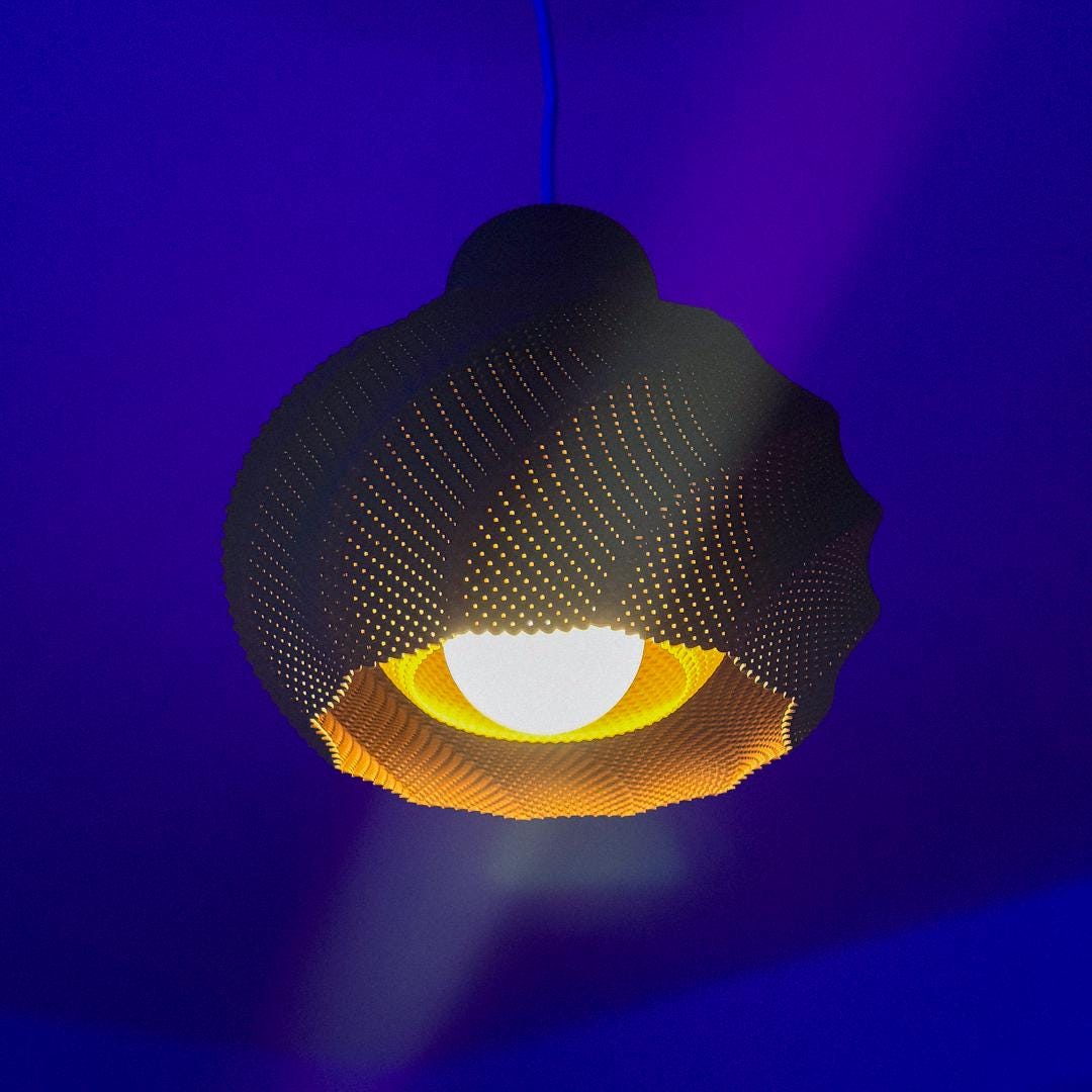 OFELIA | Modern Pendant Light - Custom Boho Chandelier Lampshade, Choice of Size and Colors