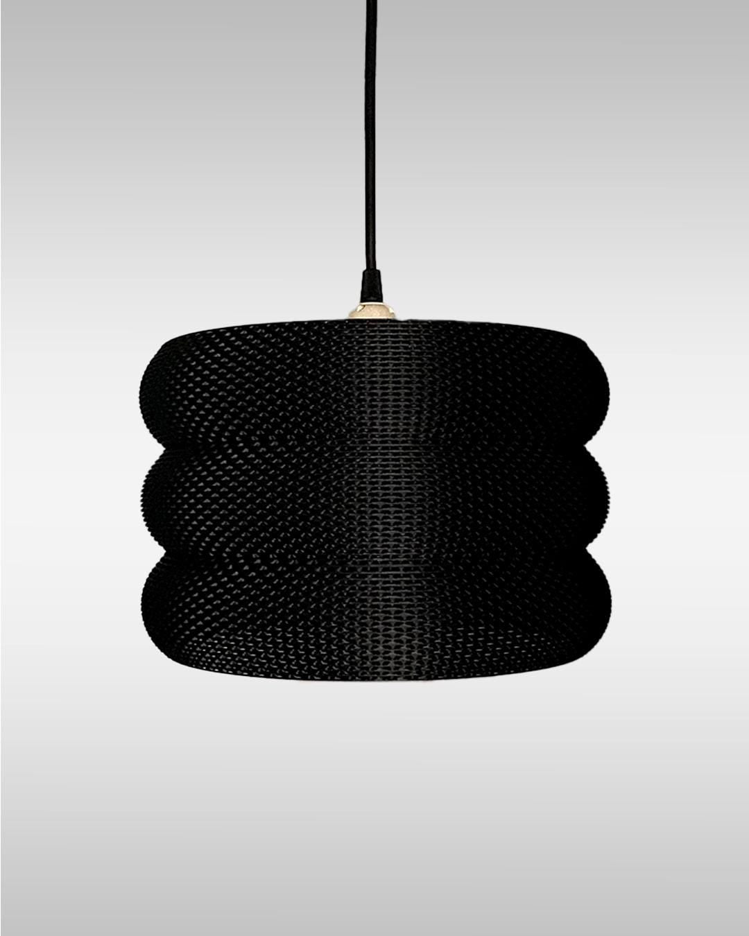 MARA | Modern Boho Pendant Light - Custom Statement Chandelier Lampshade, Choice of Size and Color