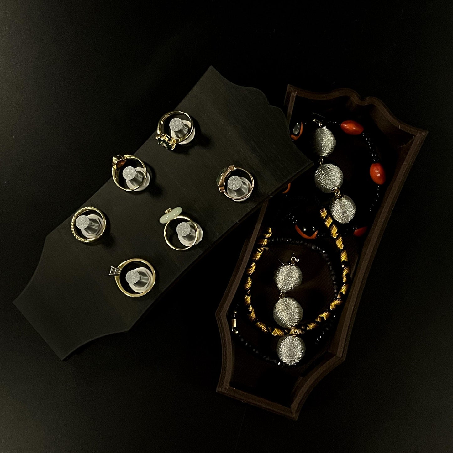 STRUM | Guitar Headstock Box - Custom Gibson-Style Jewelry/Pick Case, Choice of Color