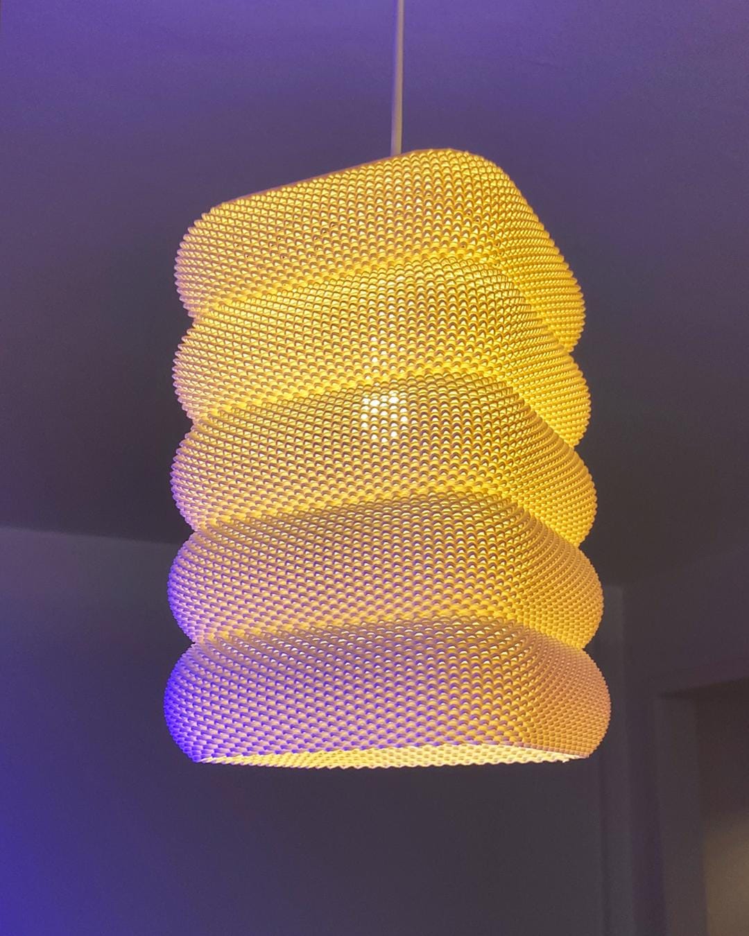 SARA | Bohemian Pendant Light Shade - Custom Statement Chandelier, Choice of Size and Colors
