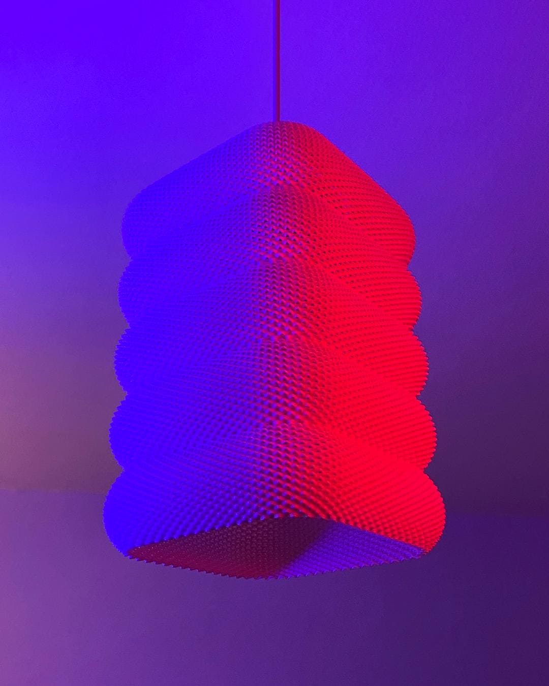 SARA | Bohemian Pendant Light Shade - Custom Statement Chandelier, Choice of Size and Colors