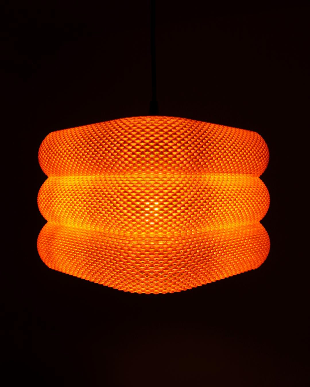 CLARA | Boho Pendant Light - Custom Hanging Lampshade, Choice of Size and Colors