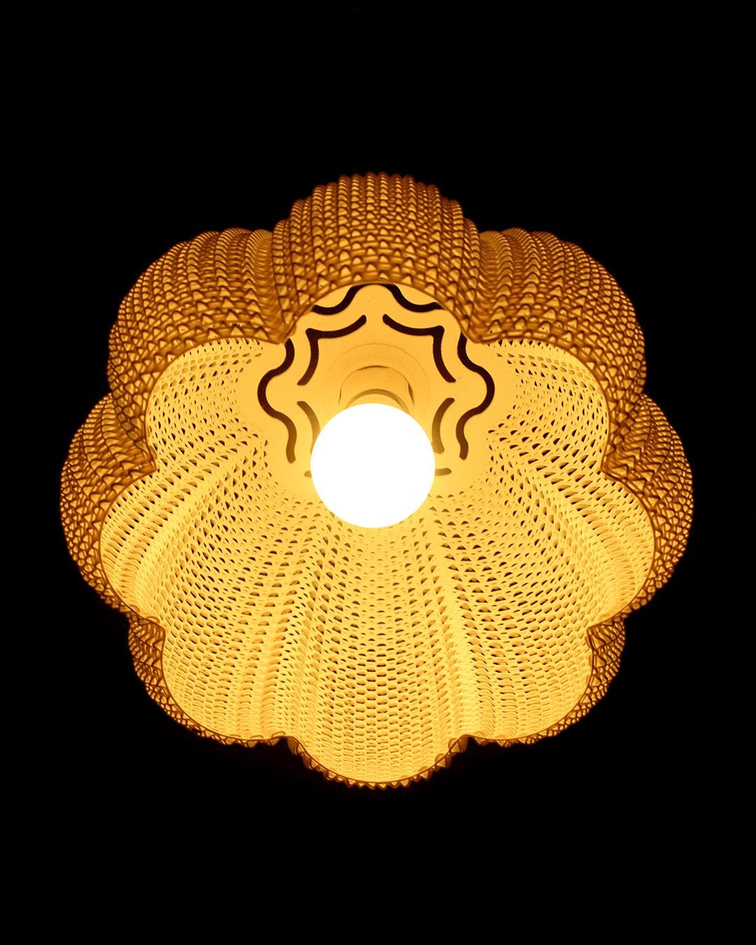 MARINA | Modern Boho Pendant Light - Custom Statement Lampshade, Choice of Size and Colors