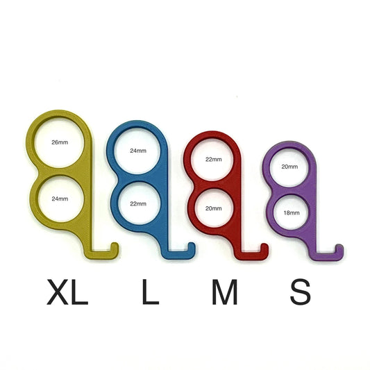 6FINGER | Phone Grip - One-Handed Texting Hook Custom Size, Choice of Sizes and Colors