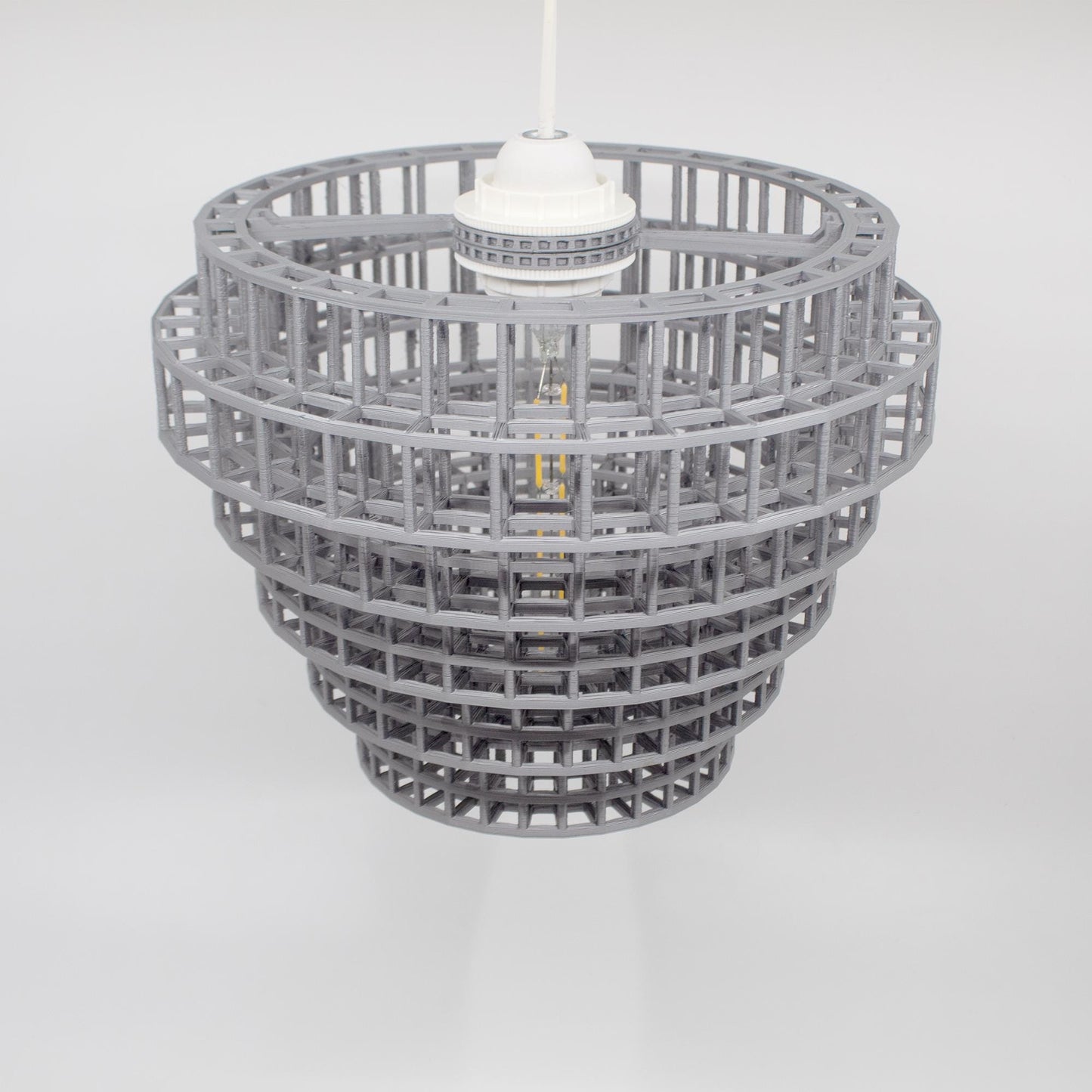 FOUNDRY | Modernist Pendant Light - Custom Statement Chandelier Lampshade, Choice of Size and Colors