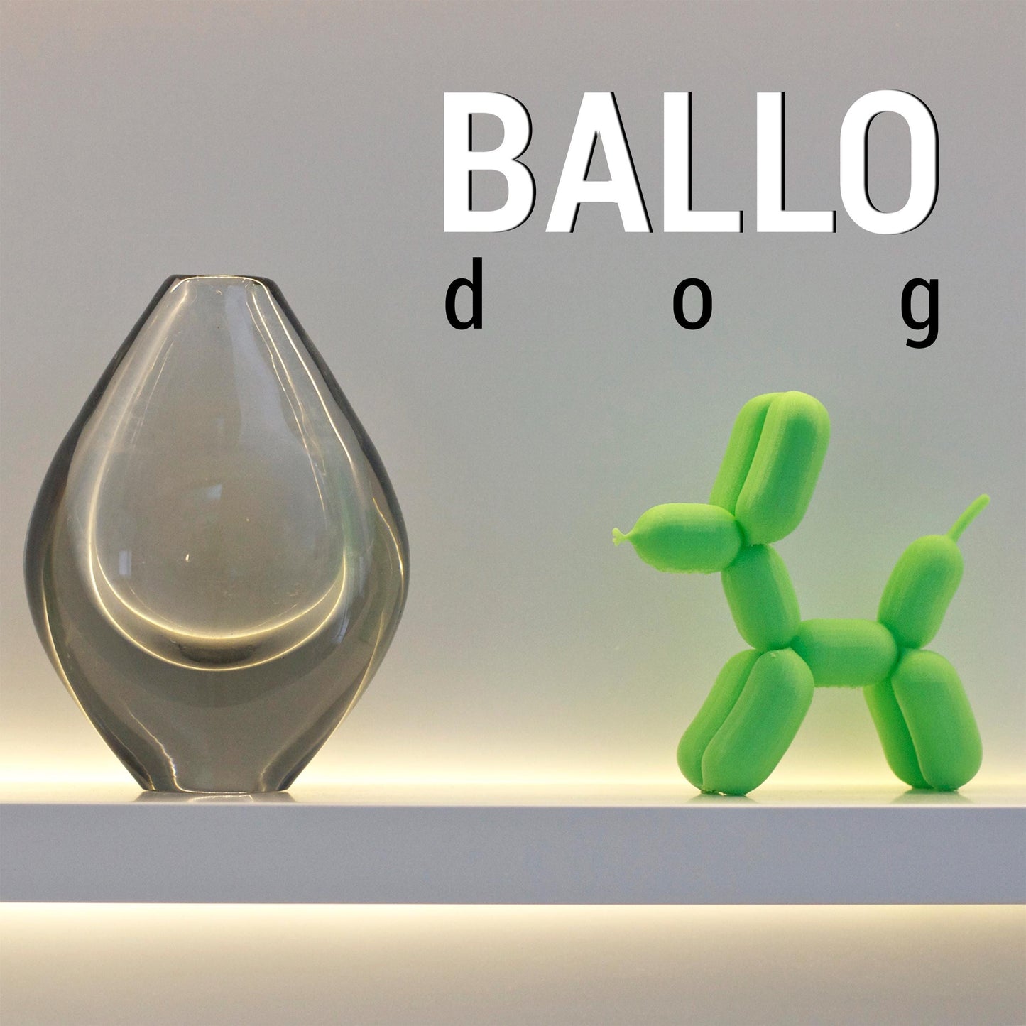 AIRPUP | Balloon Dog Statue - Custom Contemporary Pop Art Sculpture, Choice of Size and Color