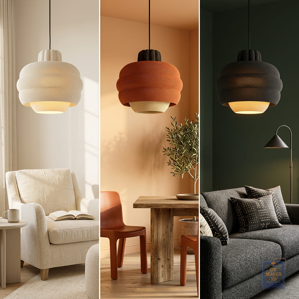 How to Install a 3D Printed Pendant Light Shade