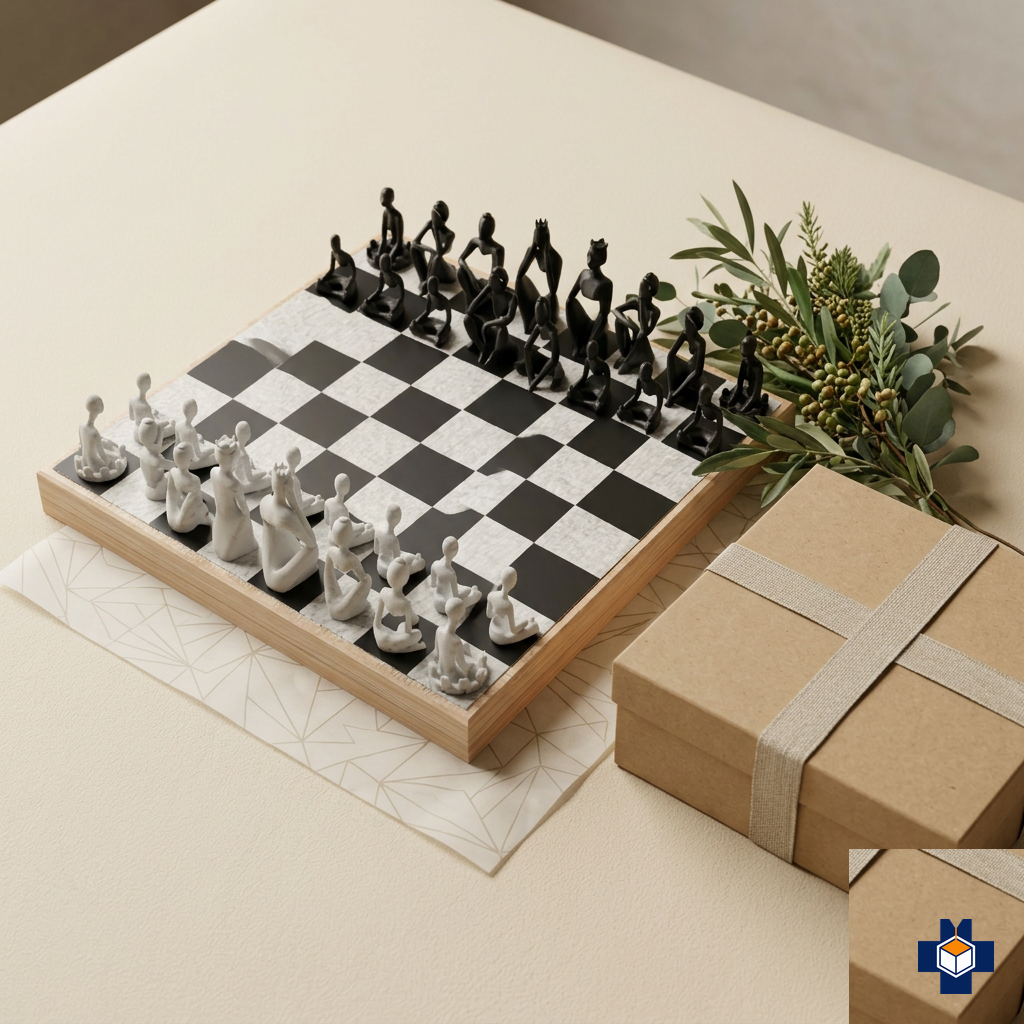 ANONYMOUS chess set as a gift