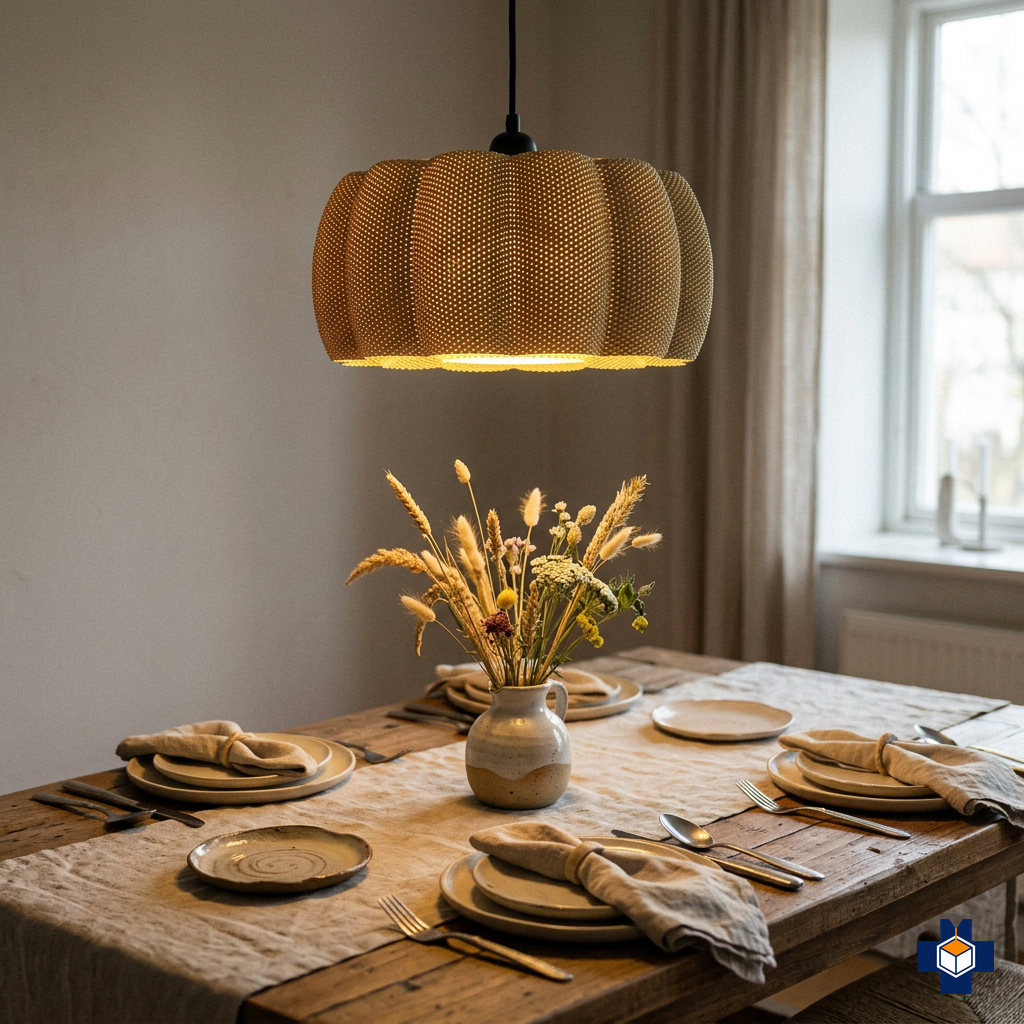 ARA pendant over a dining table