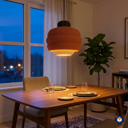 BETTY pendant over a dining table