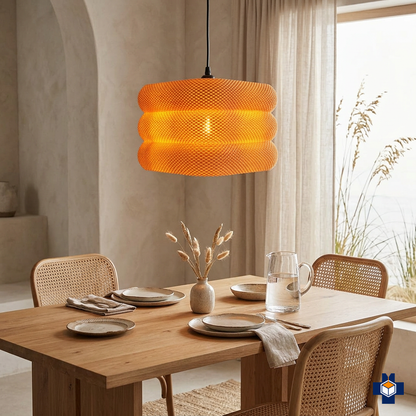 CLARA pendant over a dining table