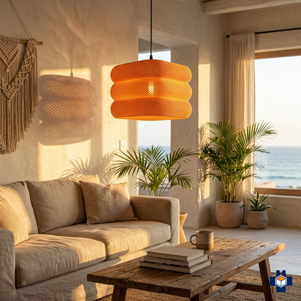 CLARA pendant in a bright room