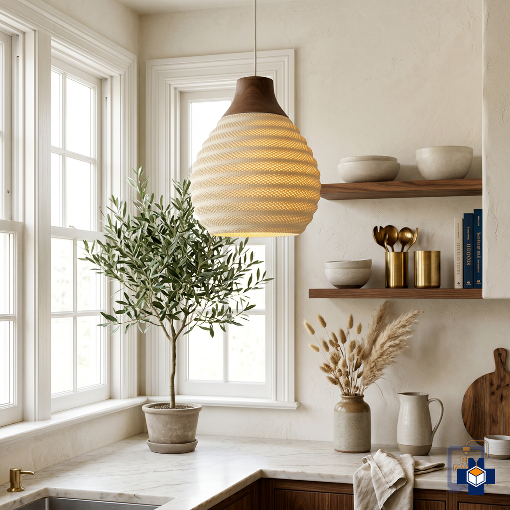 CORA pendant in a bright room