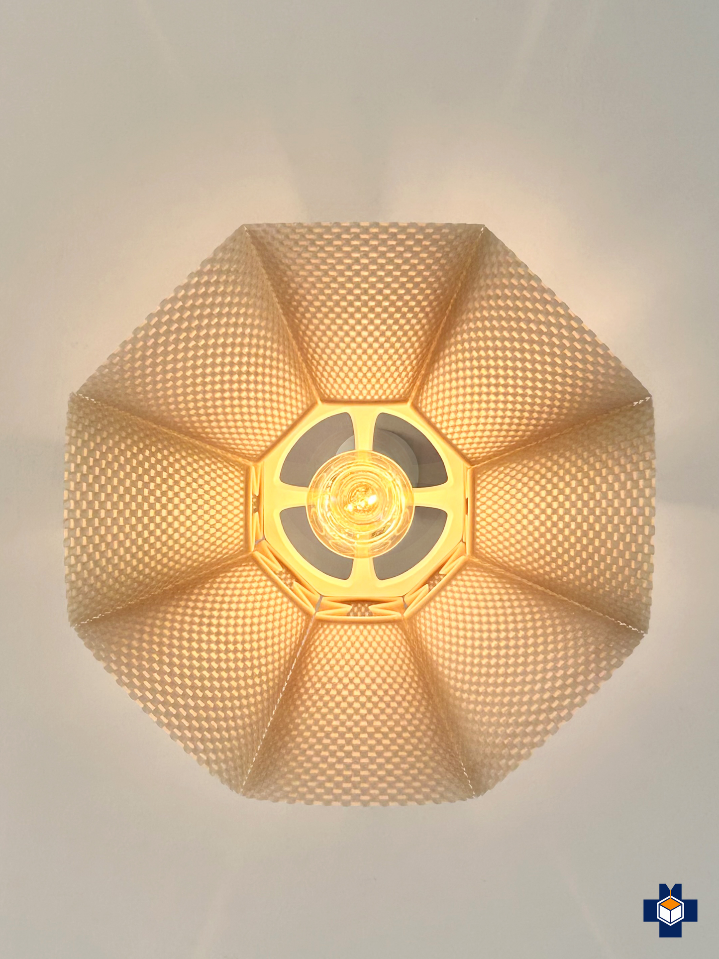COROA geometric crown pendant light, main view