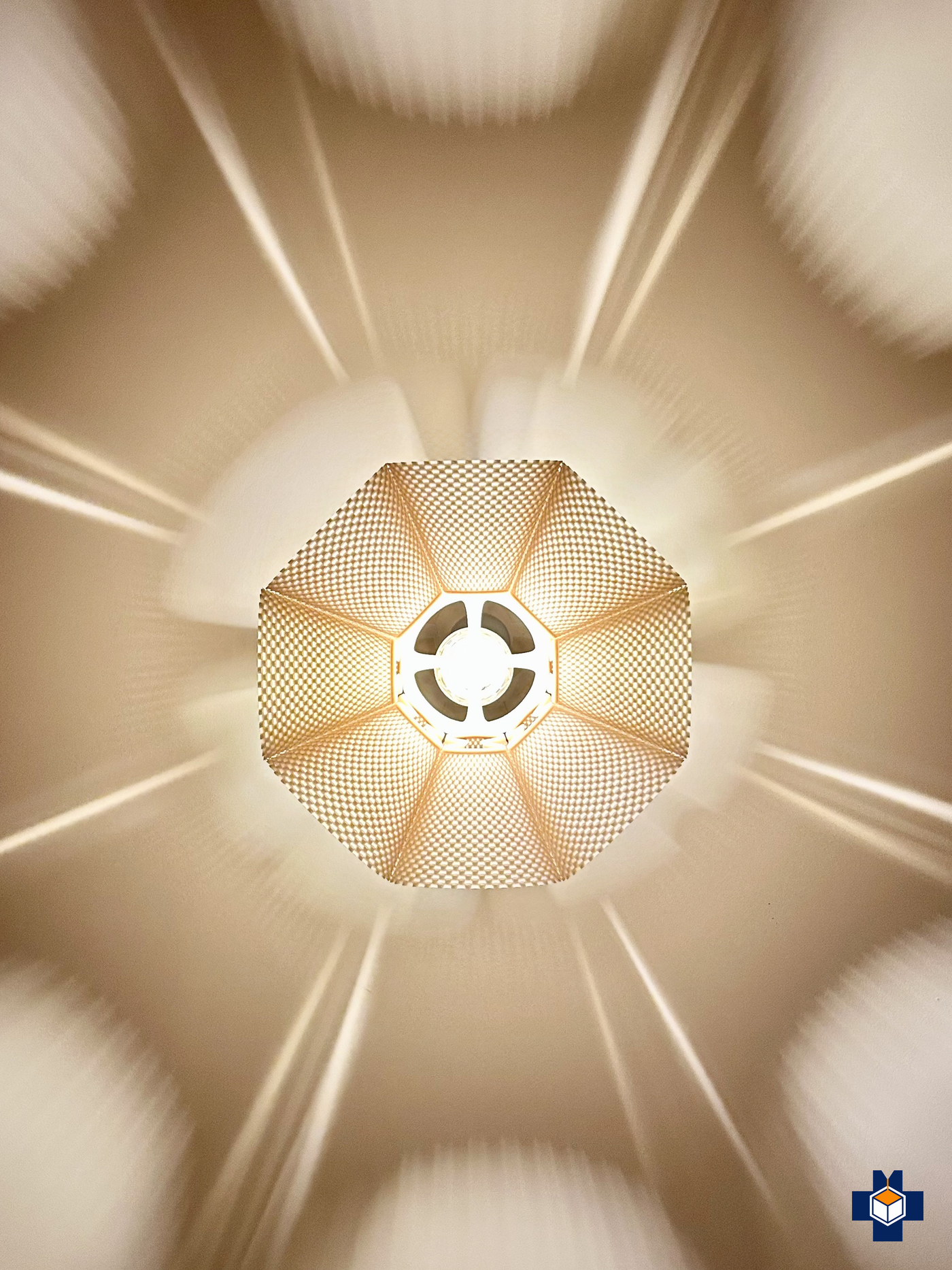COROA crown pendant light detail