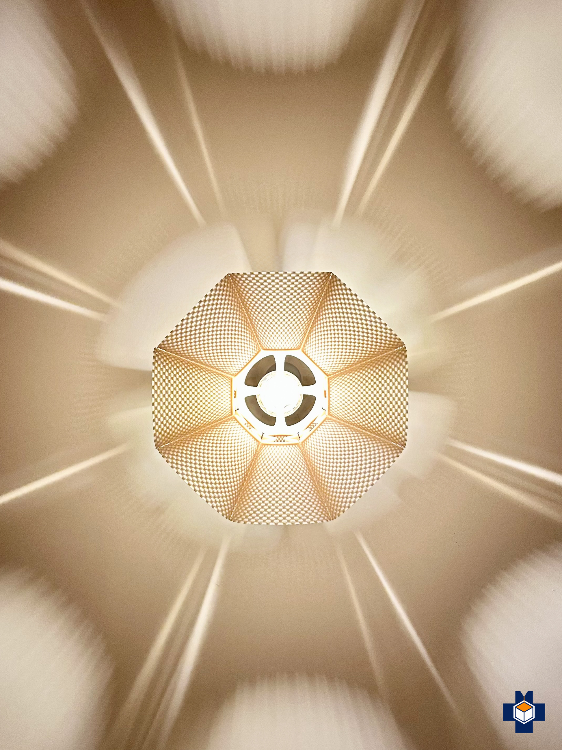 COROA crown pendant light detail