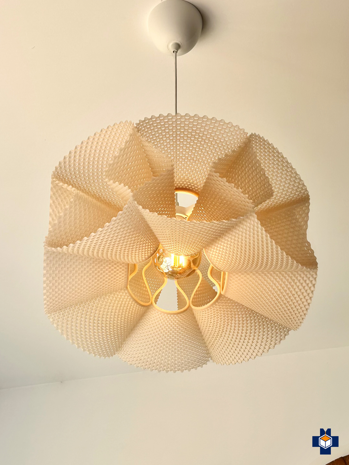 COROA crown pendant light in a room