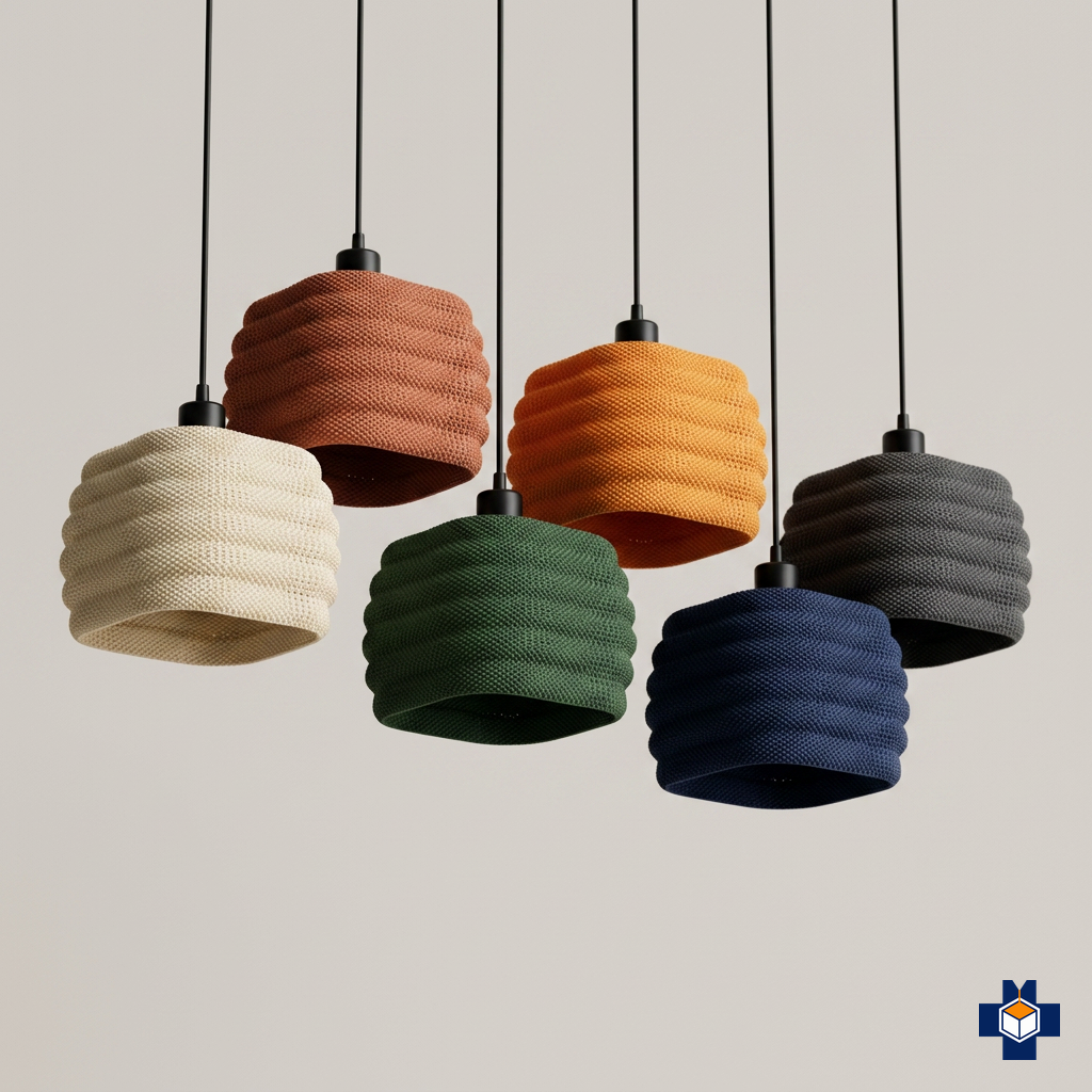 DAIRA pendant shown in multiple colorways