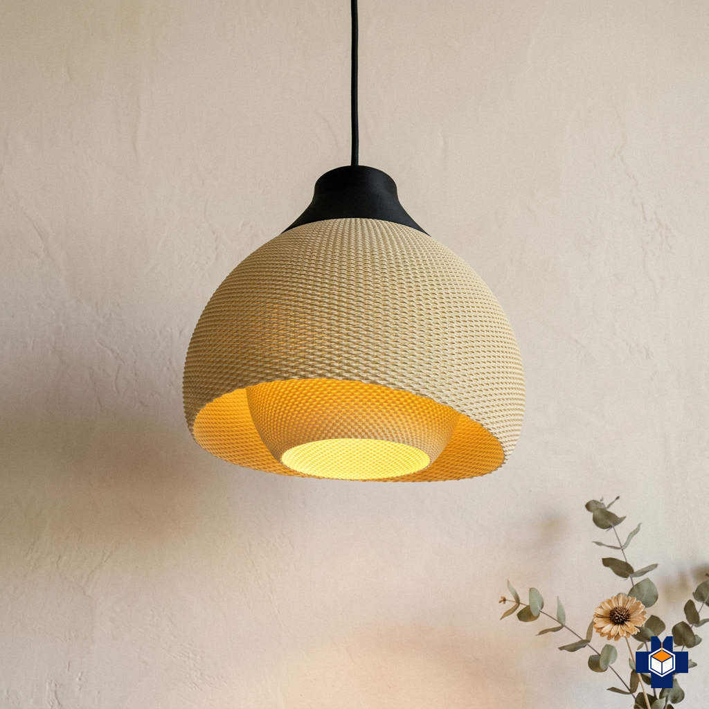 FIORE floral pendant light, main view