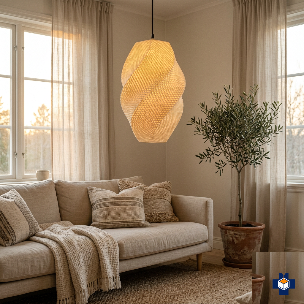 JOSEFINA pendant in a living room
