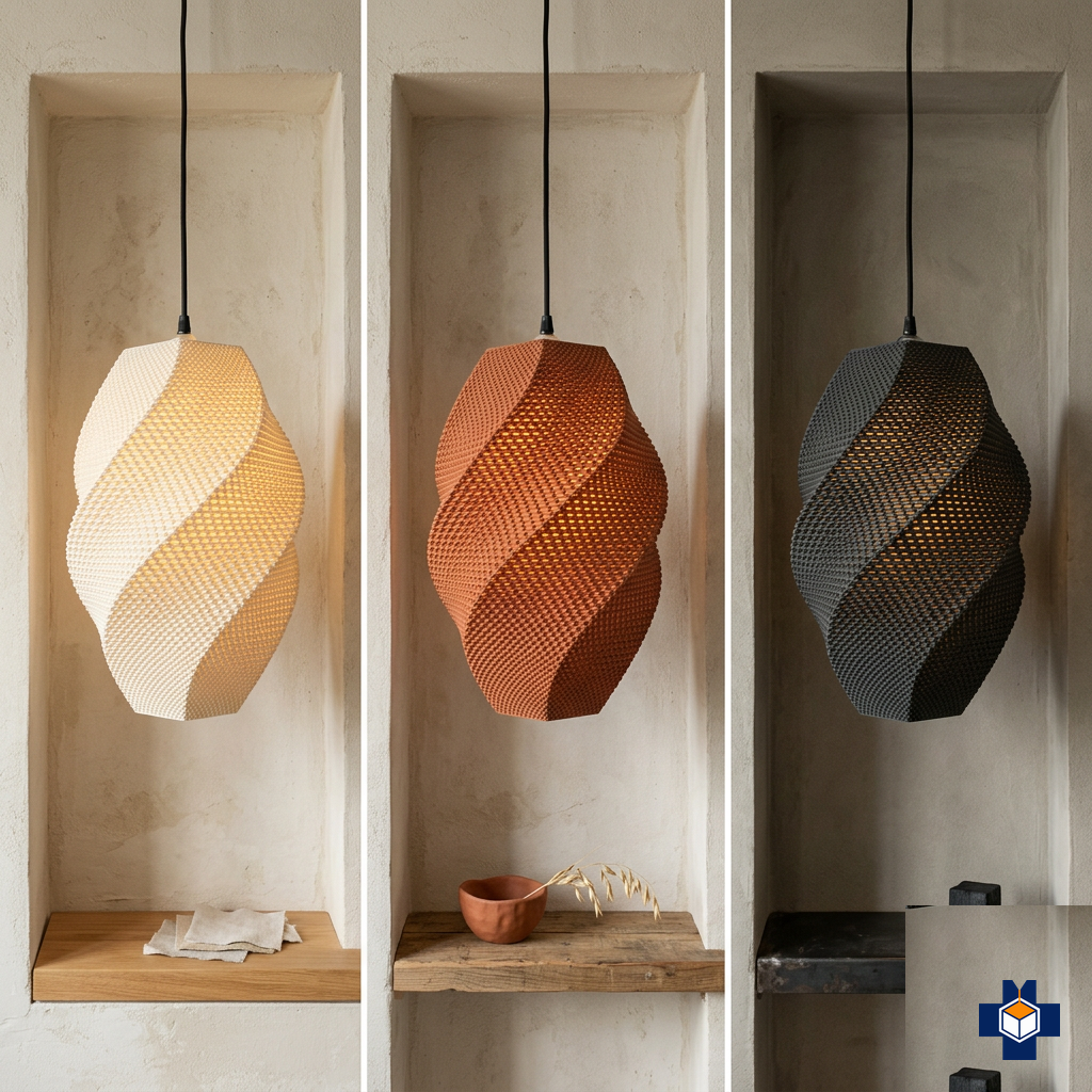 JOSEFINA pendant shown in multiple colorways