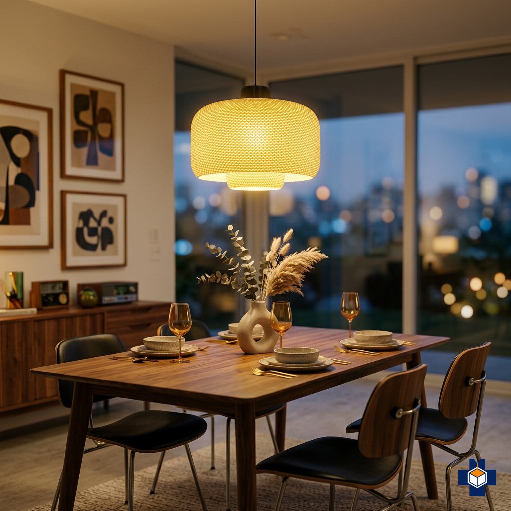 LOLA pendant styled in a room