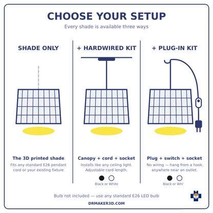 LOLA pendant setup options