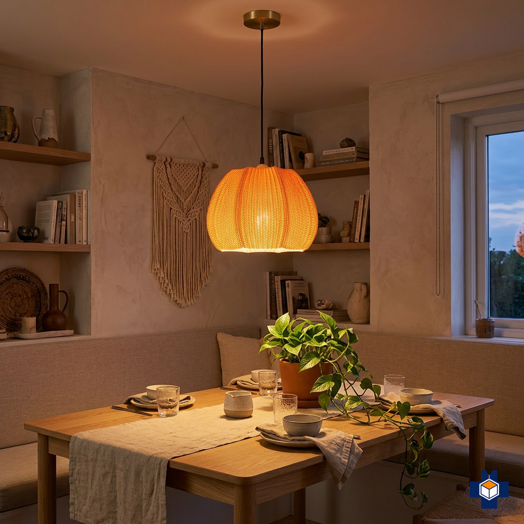 MARISA pendant over a dining table