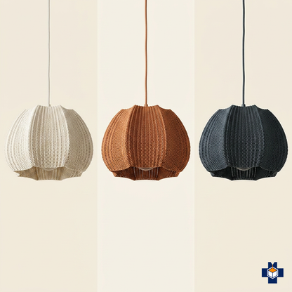 MARISA pendant shown in multiple colorways