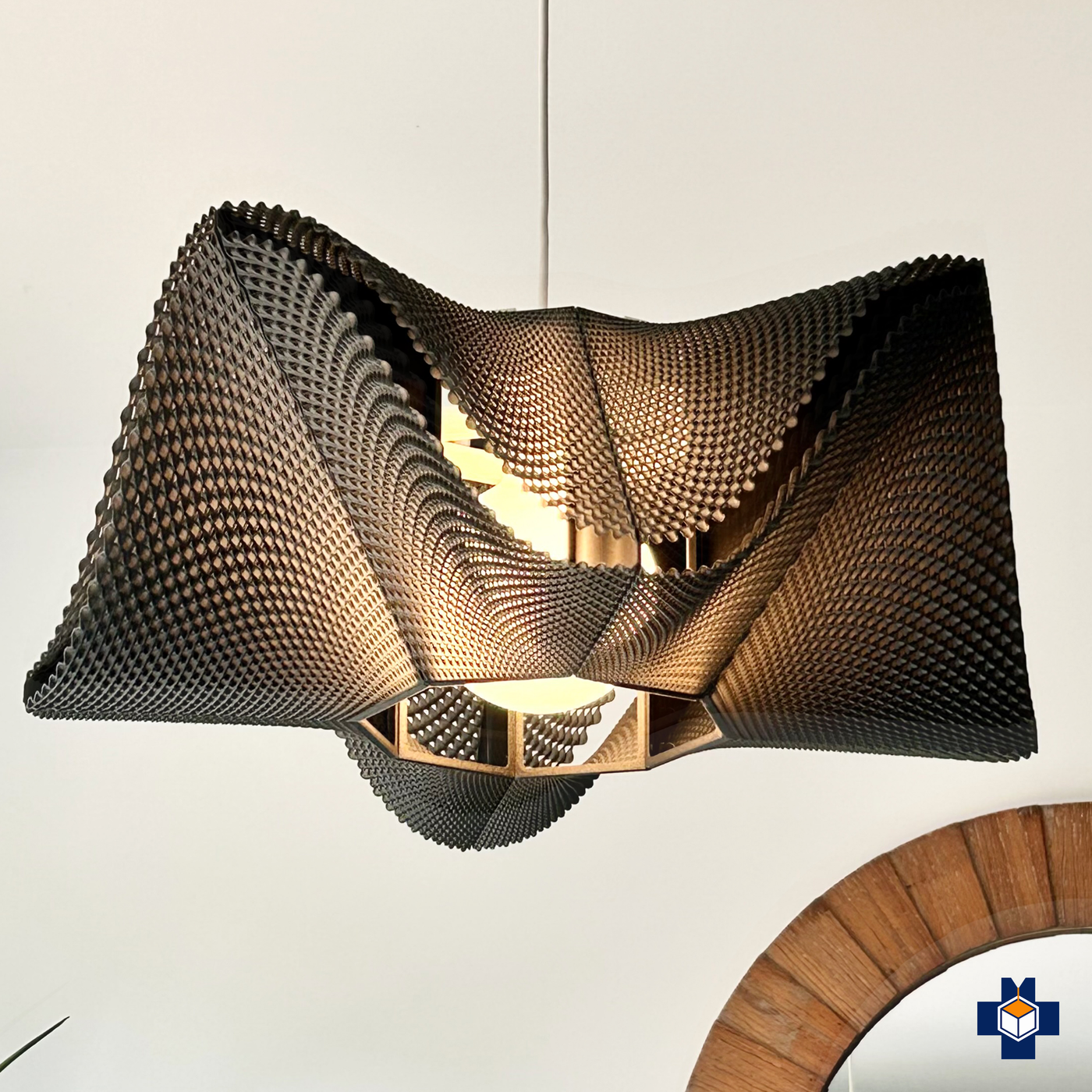 SINE pendant light detail
