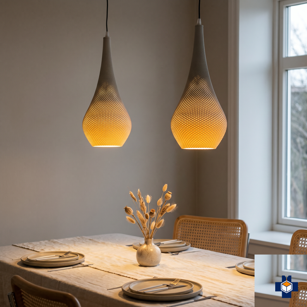 TIARA pendant over a dining table