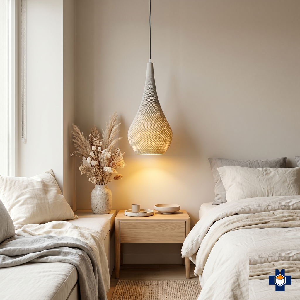 TIARA pendant in a bright room