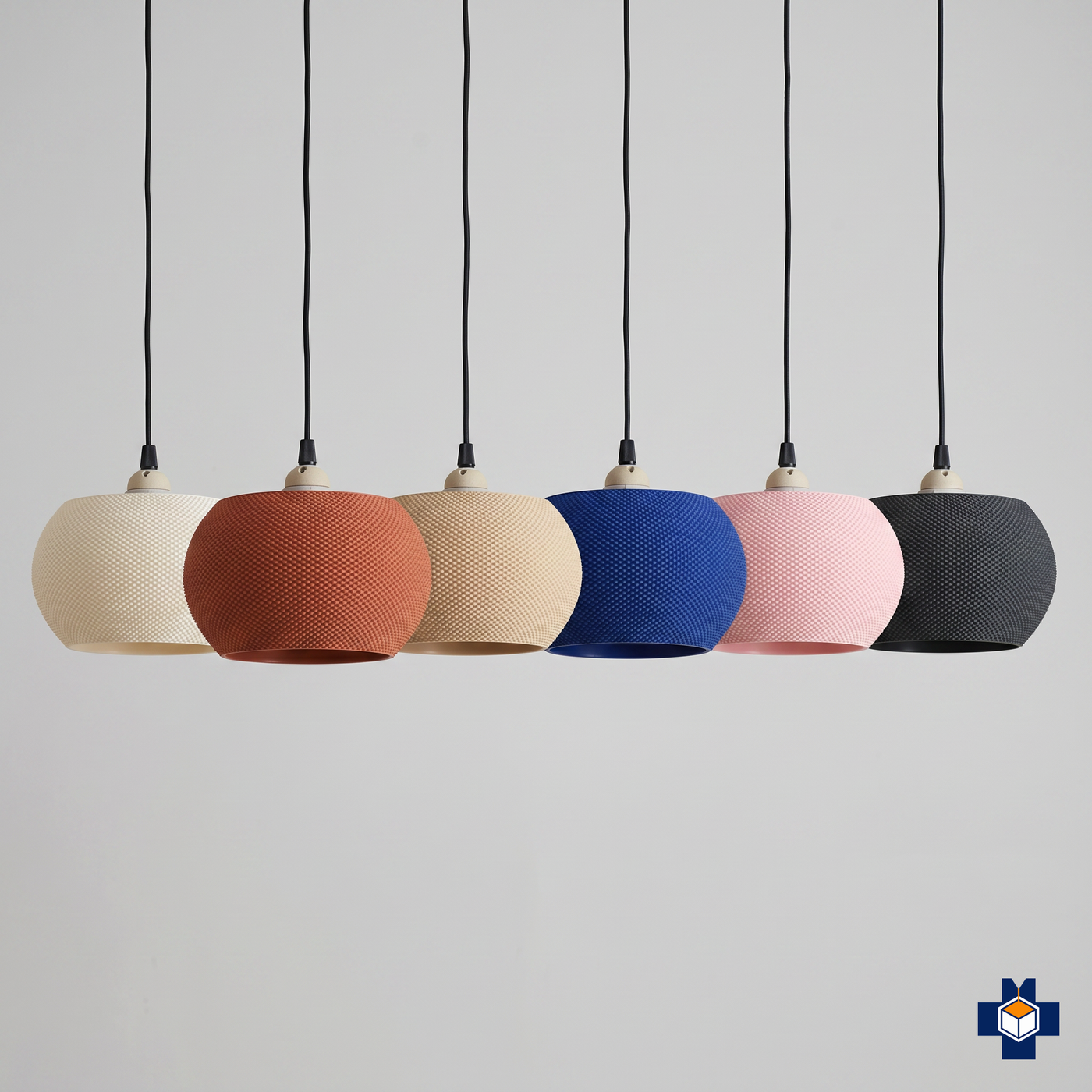 VALO rounded-pebble pendant light color variety