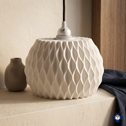 WAVY pendant sculptural form