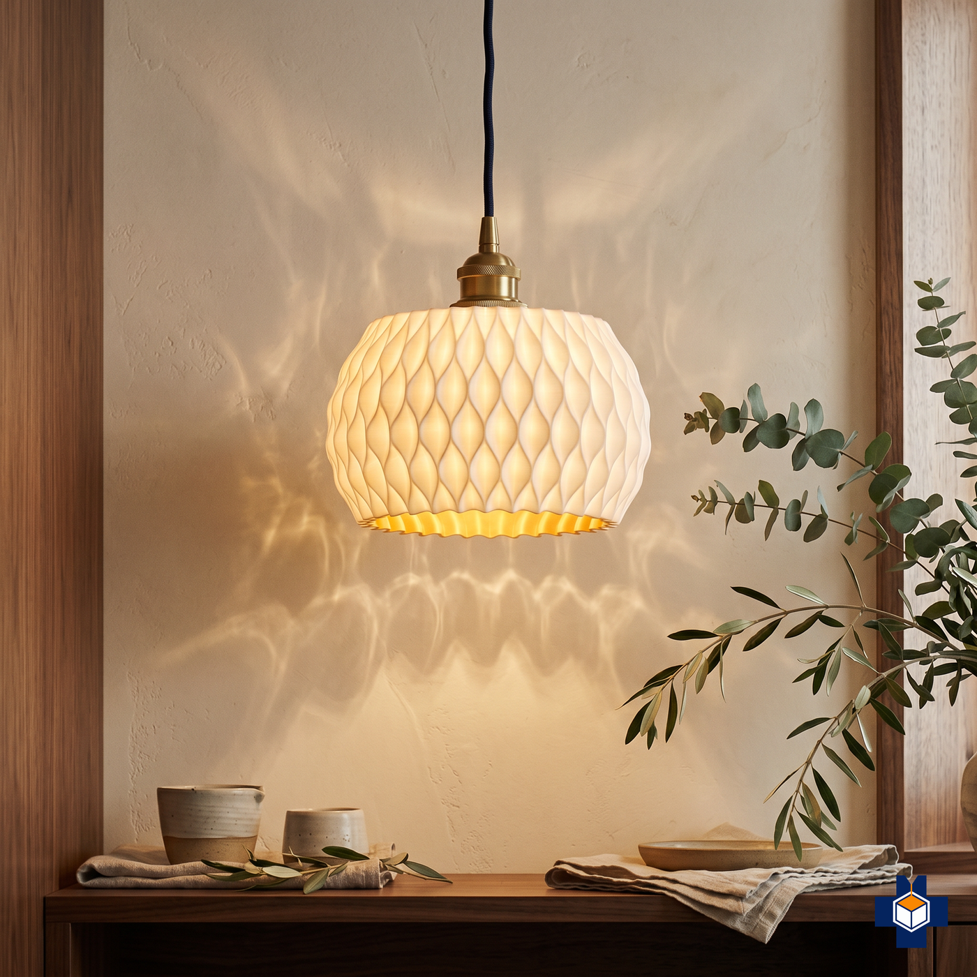 WAVY pendant ambient glow