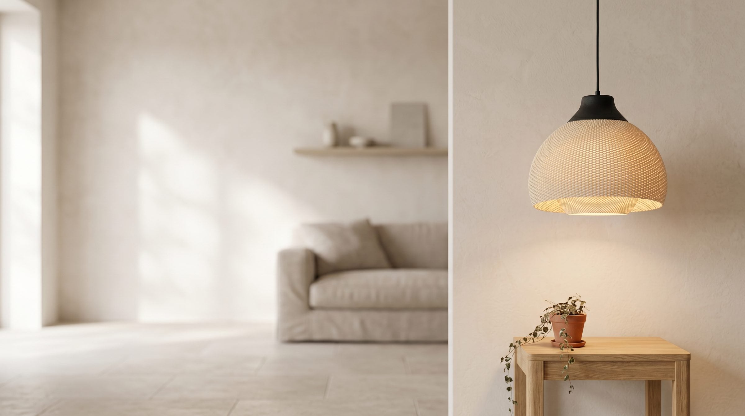 Statement 3D-Printed Lighting, Made to Order