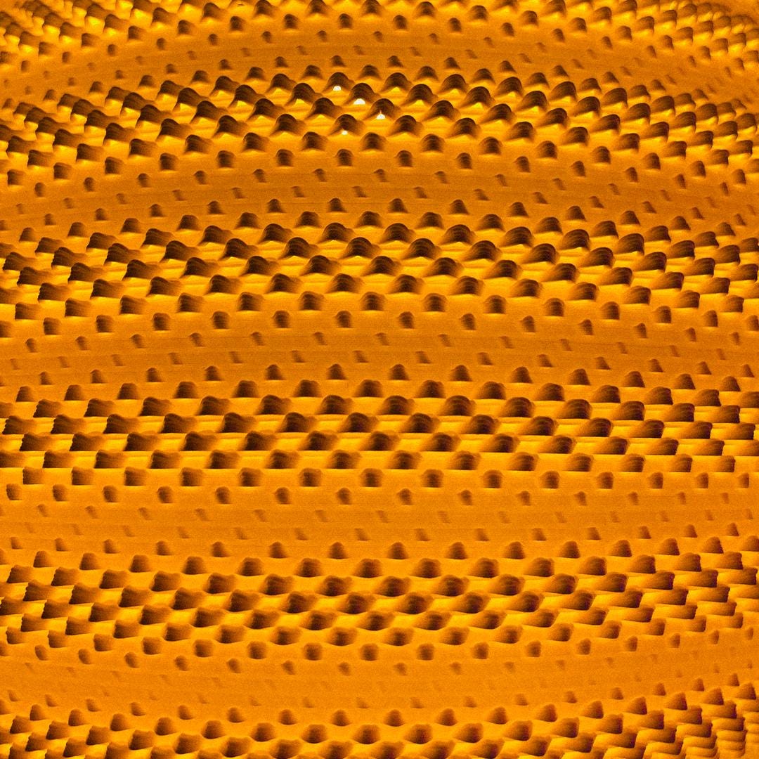 CORA | 3D Printed Woven Teardrop Pendant Light, Retro Boho Hanging Lamp Shade, Ceiling Light
