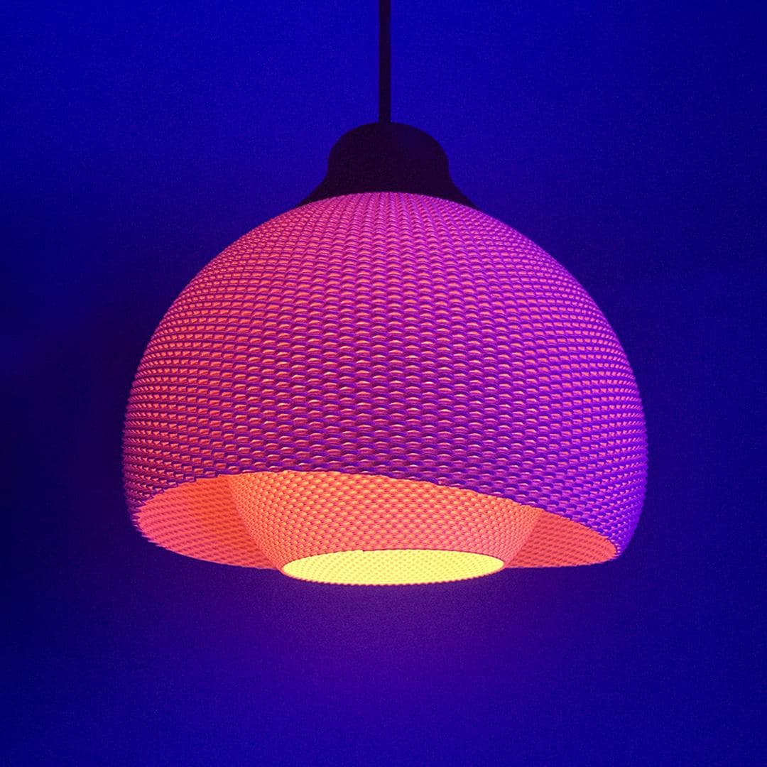 FIORE | Custom Pendant Light - Mid Century Modern Boho Lampshade, Choice of Color