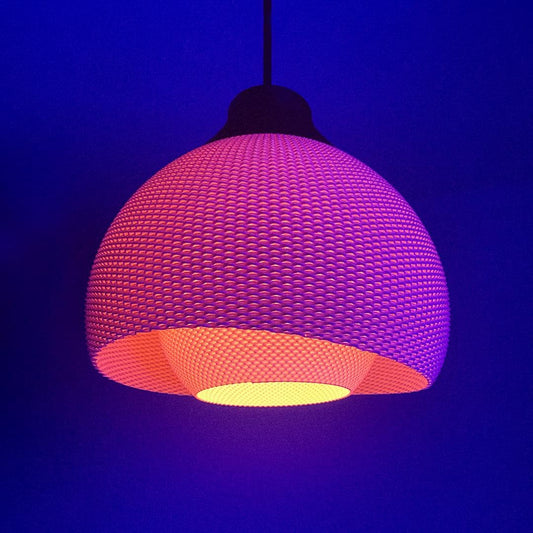 FIORE | Pendant Light, Modern Floral Hanging Lampshade, 3D Printed Ceiling Lamp Cover