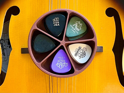 PICKLE | 3D Printed Guitar Pick Organizer, Guitar Pick Storage Case, Guitarist Musician Gift