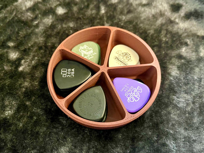 PICKLE | 3D Printed Guitar Pick Organizer, Guitar Pick Storage Case, Guitarist Musician Gift