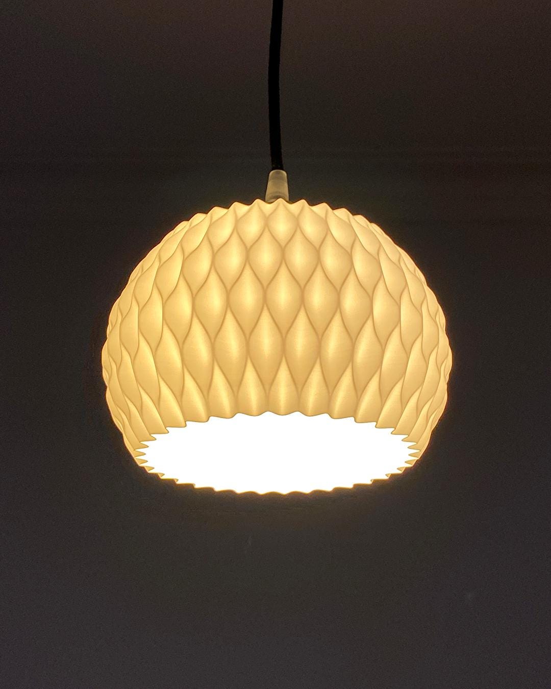 WAVY | Custom Boho Modern Pendant Light, , Choice of Size and Colors