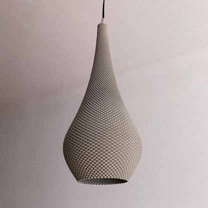 TIARA | 3D Printed Tiered Pendant Light, Geometric Boho Hanging Lamp Shade, Bedroom Ceiling Light
