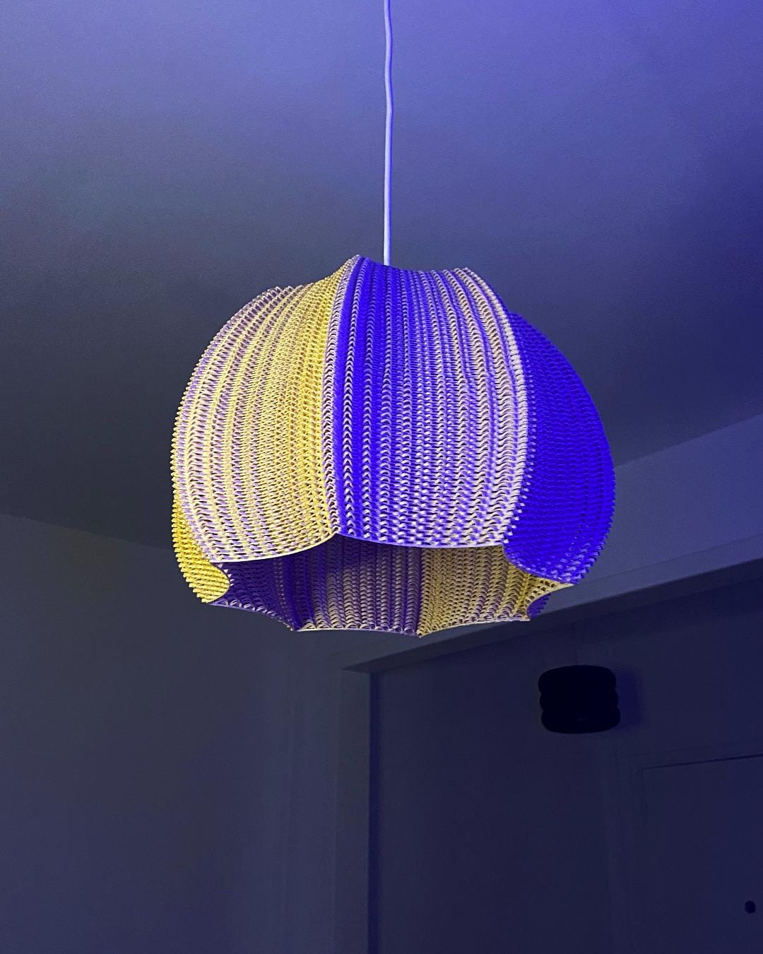 MARISA | Bohemian Chandelier Lampshade - Custom Hanging Light, Choice of Size and Colors