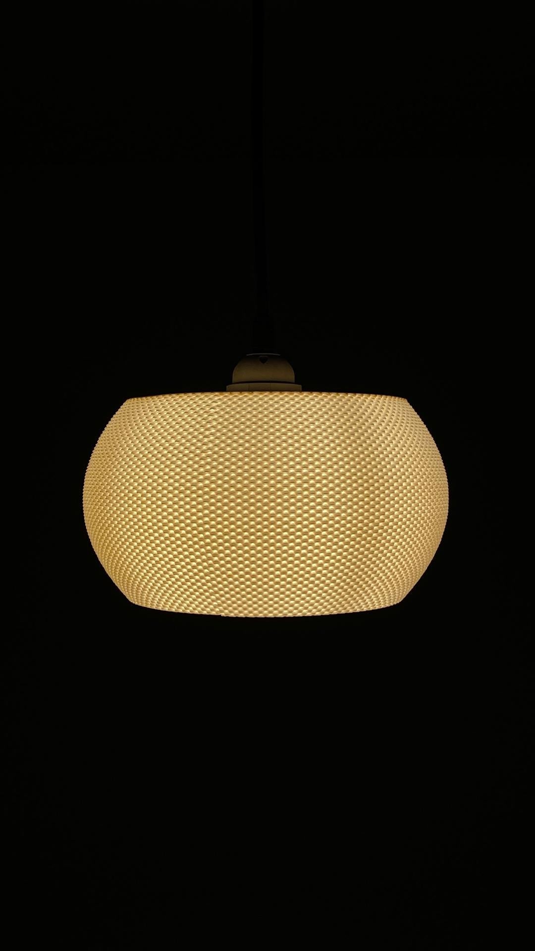VALO | Bohemian Pendant Lampshade - Custom Mid Century Modern Chandelier, Choice of Size and Colors