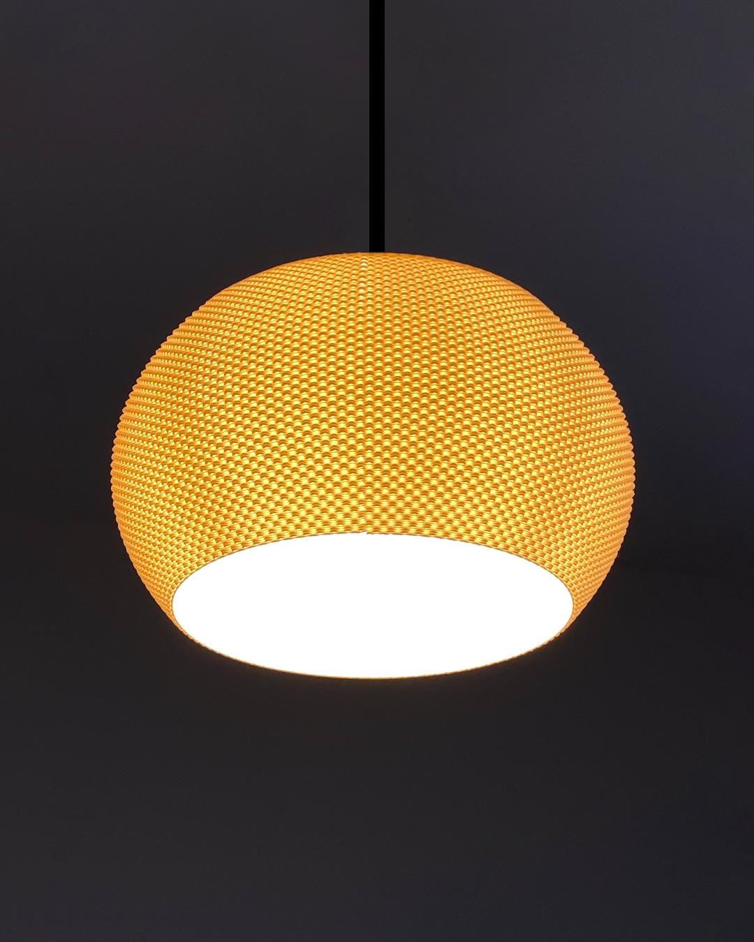 VALO | Bohemian Pendant Lampshade - Custom Mid Century Modern Chandelier, Choice of Size and Colors