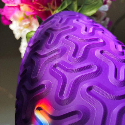 TREFOIL | 3D Printed Geometric Flower Vase, Modern Home Decor Centerpiece, Housewarming Gift